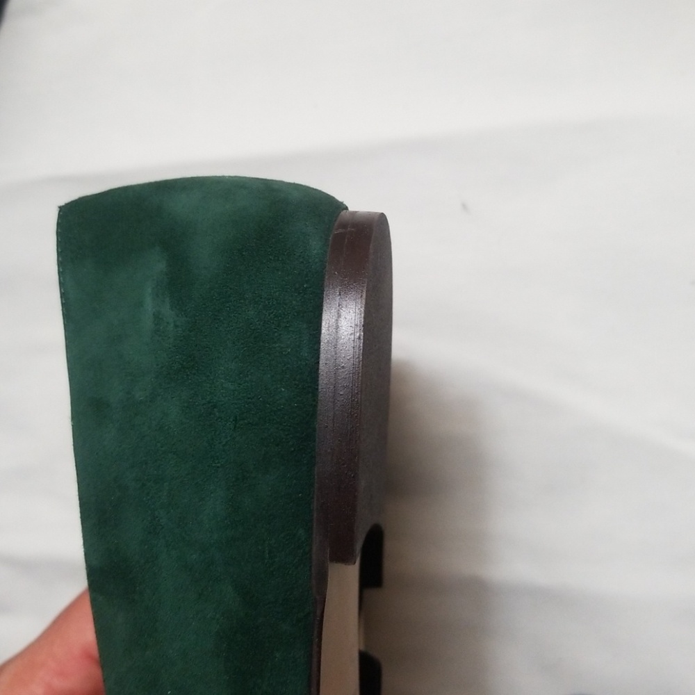 NEW MASSIMO DUTTI FLAT SUEDE AND LEATHER SHOES 5 - Picture 6 of 7